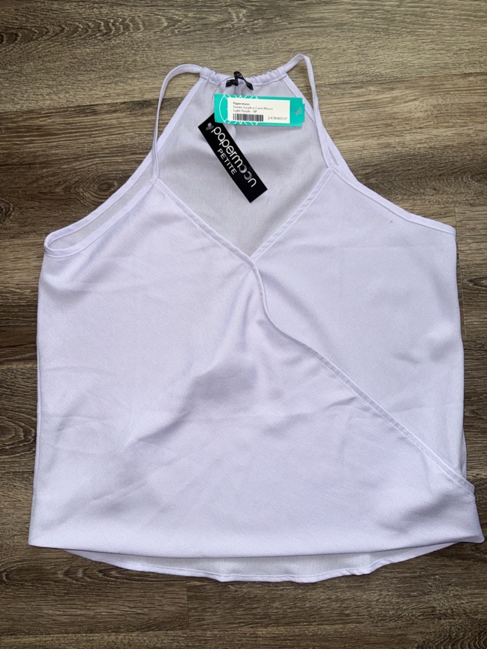 Papermoon Soft Lilac Halter Cami